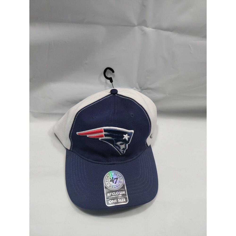 New England Patriots NFL '47 Brand stretch fit one size Hat Forty Seven NEW